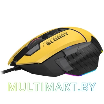 Игровая мышь A4Tech Bloody W95 Max Sports (желтый) картинка 5